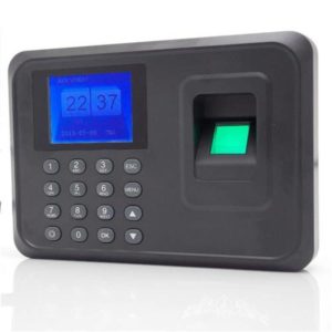 Imagem de relógio de ponto biométrico de parede