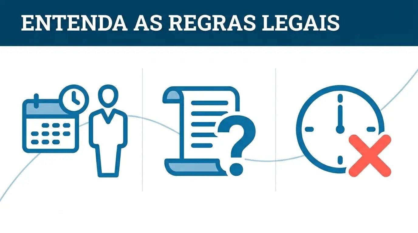 Diagrama explicando os três incisos da Súmula 338 do TST sobre registro de jornada