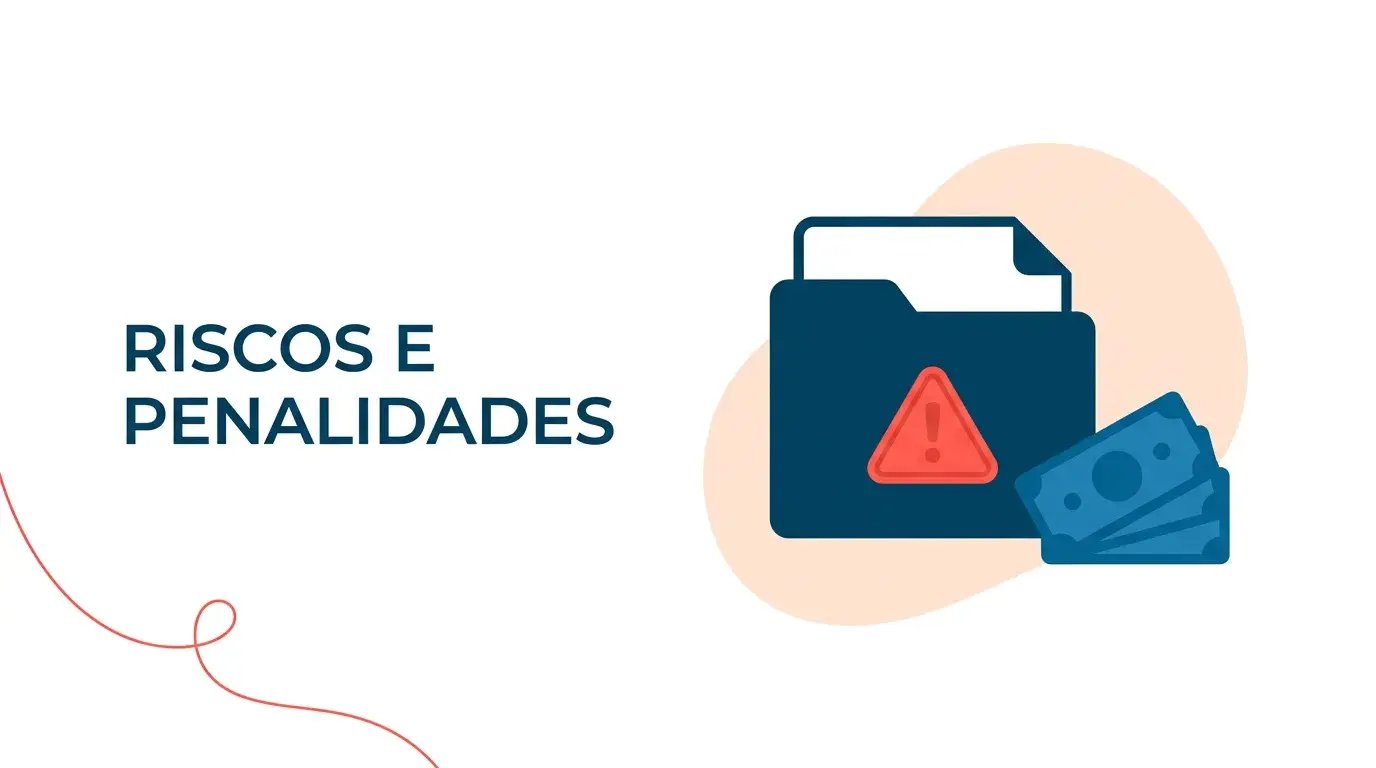 Representação de penalidades por descumprimento das regras de controle de ponto